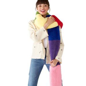 Lazy Oaf Faux Fur Rainbow Scarf